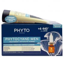 Phyto Phytocyane Set regalo per la perdita progressiva dei capelli per uomo Grave, ereditario, diradamento dei Capelli - Easypara