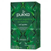 Pukka Tè energia e vitalità - Tè verde Suprême matcha x 20 bustine - Easypara