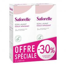 Saforelle Detergente Intimo Delicato 2x500ml - Easypara
