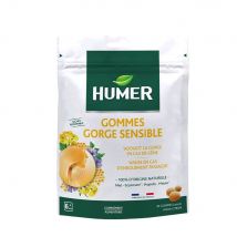 Humer gola sensibile Aroma Limone x30 Gomma - Fatto in Francia - Easypara