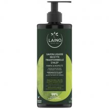 Laino Sapone liquido ricetta tradizionale di Aleppo per pelli molto secche e a tendenza atopica 500 ml - Fatto in Francia - Easypara