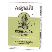 Aagaard Echinacea + Zinco Pastiglia di Propolis senza zucchero 24 compresse - Easypara