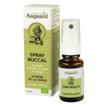 Aagaard Spray buccale alla Propolis biologica Estratto di Timo e Salvia 15ml - Easypara