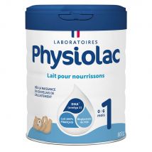 Physiolac 1 Latte in polvere 0 a 6 mesi 800g - Fatto in Francia - Easypara