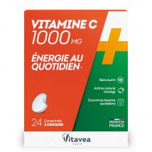 Vitavea Santé Vitamine C 1000mg Energie au quotidien x 24 compresse - Fatto in Francia - Easypara