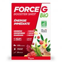 Vitavea Santé Force G Boost biologico Energia immediata 20 lampadine - Fatto in Francia - Easypara