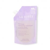 LA ROSÉE Ricarica Shampoo nutriente con cheratina vegetale e proteine del grano 400 ml - Fatto in Francia - Easypara