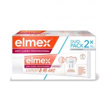Elmex Dentifricio anti-carie Professional Junior Gusto Menta 2x75ml - Easypara
