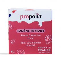 Propolia Balsamo Labbra colorato Bio Riportaci la tua Fragola 6g - Fatto in Francia - Easypara