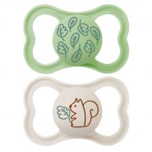 Mam Suprême Ciucci simmetrici in silicone 6 mesi e oltre x2 - Easypara