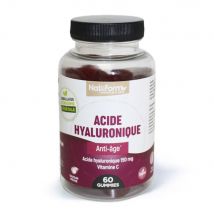 Nat&Form Acide Hyaluronique Anti-âge 60 Gummies - Fatto in Francia - Easypara