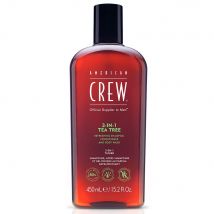American Crew Shampoo 3 in 1 al Tea tree 450ml - Easypara
