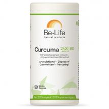 Be-Life Curcuma + Piperina Bio 2400mg 90 capsule - Easypara