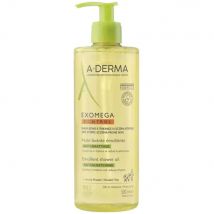 A-Derma Exomega Control Olio emolliente anti-prurito per la Lavera 500ml - Fatto in Francia - Easypara