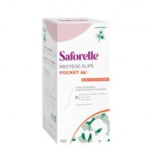 Saforelle Proteggi Slips Cotone Bio Formato tascabile x20 - Easypara