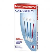 Mercurochrome Tappi auricolari lavabili e riutilizzabili x4 - Fatto in Francia - Easypara