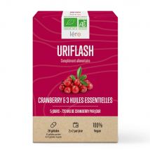 Lero Uriflash Cranberry & Huiles Essentielles 20 gélules - Easypara