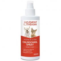 Clement-Thekan Calmocanil Spray Calme et Soulage les Démangeaisons Chiens Chats 200 ml - Easypara