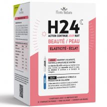 Flora Natura H24 Bellezza ed elasticità della pelle - Radiosità 10 Ampolle giorno e 10 Notte - Easypara