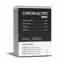 Aragan Synactifs CromoAttivi 60 capsule - Fatto in Francia - Easypara