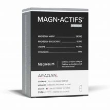 Aragan Synactifs MagnActifs Magnesio 60 Geluli - Fatto in Francia - Easypara