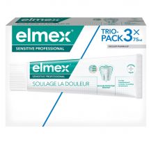 Elmex Sensitive Professional Dentifricio 3x75ml - Easypara