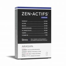 Aragan Synactifs Zenactifs Lo stress 30 Geluli - Fatto in Francia - Easypara