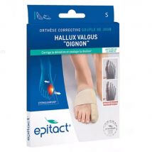 Epitact Ortesi correttiva flessibile diurna Hallux Valgus "Cipolla 1 Piedi - Adatto a destra/sinistra - Easypara