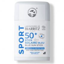 Laboratoires De Biarritz Sport SPF50+ Stick protettivo Sport Colorazione organica Viaggio 12g - Fatto in Francia - Easypara