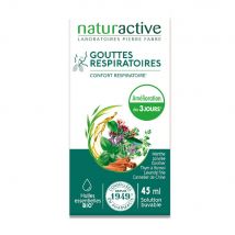 Naturactive Gouttes Respiratoires 45ml - Easypara