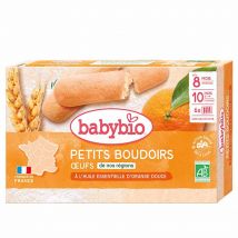 Babybio Biscotti all'olio essenziale di arancia dolce Bio 120g - Easypara