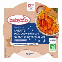 Babybio Menu Notte con Bocconcini Biologici 12 mesi 230g - Easypara