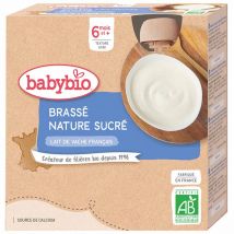 Babybio 8 mesi Bottiglia biologica 4x85g - Easypara