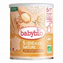 Babybio Cereali Nature Bio 6 mesi o più 220g - Easypara