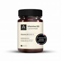 A-LAB Vitamine D3 liposomiali 2000IU Difese naturali Immunea 60 capsule - Fatto in Francia - Easypara