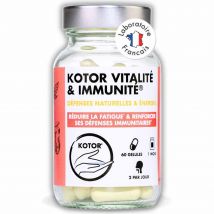 Kotor Pharma Vitalità e immunità Difese naturali ed Energia 60 capsule - Fatto in Francia - Easypara