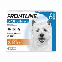 Frontline Spot-on Cane 2-10kg 6 pipette da 0,67 ml - Easypara