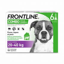 Frontline Combo spot-on cane L da 20-40 kg 6 pipette da 4,02 ml - Easypara