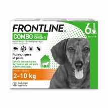 Frontline Combo spot-on cane S da 2-10 kg 6 pipette da 0,67 ml - Easypara