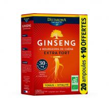 Dietaroma Ginseng Extra Strength Vitalità del Tonus 30 Ampolle - Easypara