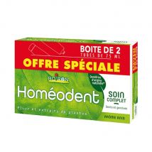 Boiron Homeodent Dentifricio Complete Care per denti e gengive all'anice 2x75ml - Fatto in Francia - Easypara
