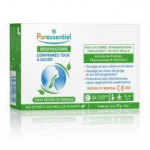 Puressentiel Respirazione Tosse secca o stizzosa 24 compresse masticabili - Easypara