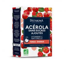 Dietaroma Acerola senza zuccheri aggiunti Energia Tonus 24 compresse - Easypara