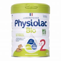 Physiolac Latte in polvere biologico 2 Da 6 a 12 mesi - Fatto in Francia - Easypara