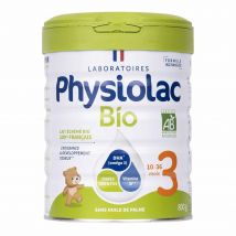 Physiolac Latte in polvere Croissance 3 biologico - Fatto in Francia - Easypara