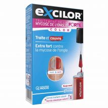 Excilor Trattamento dei funghi delle unghie Colorazione Forte Rosso Corallo 30ml - Easypara
