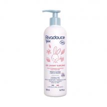 Rivadouce Bebè Gel detergente supergrasso bio non profumato Corpo e Capelli 500ml - Easypara
