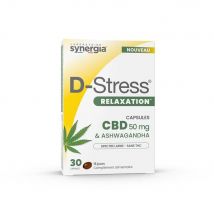 Synergia CBD rilassante D-Stress 30 capsule - Easypara