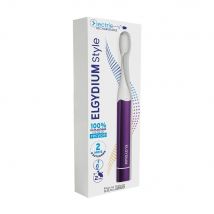 Elgydium Spazzolino Style Electrique Uva Frizzante - Fatto in Francia - Easypara