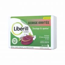 Libérill Gommes Gorge Irritée 50g - Easypara